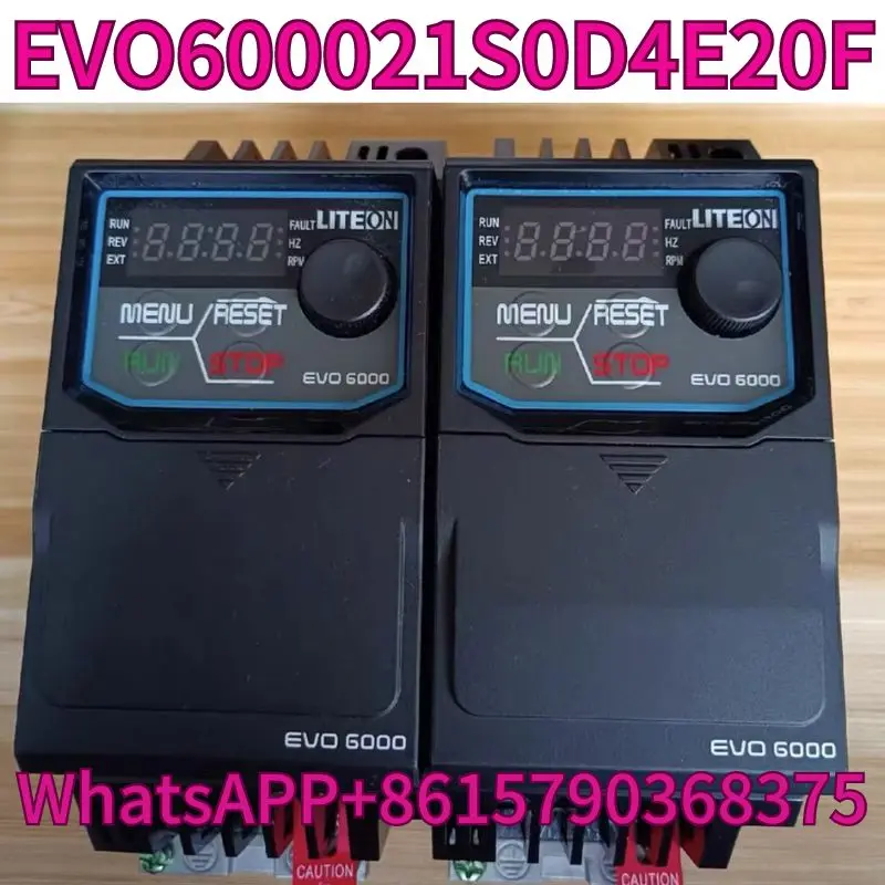 

Used frequency converter EVO600021S0D4E20F 0.4kw220V