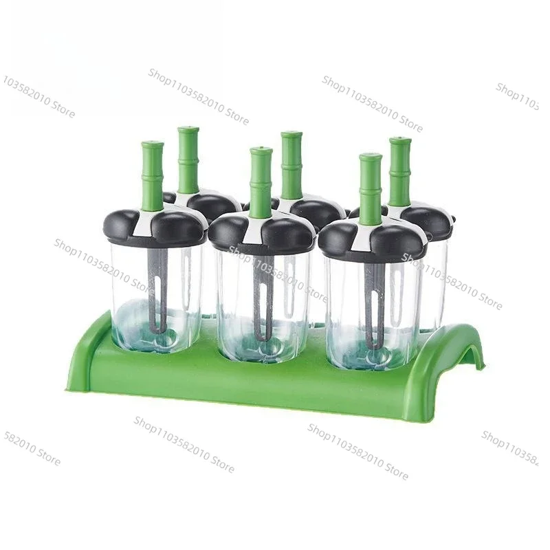 Home Popsicle Summer Homemade Popsicle Mould Ice Box Ice Cream Mould Plastic Mould Cartoon Ice Hockey