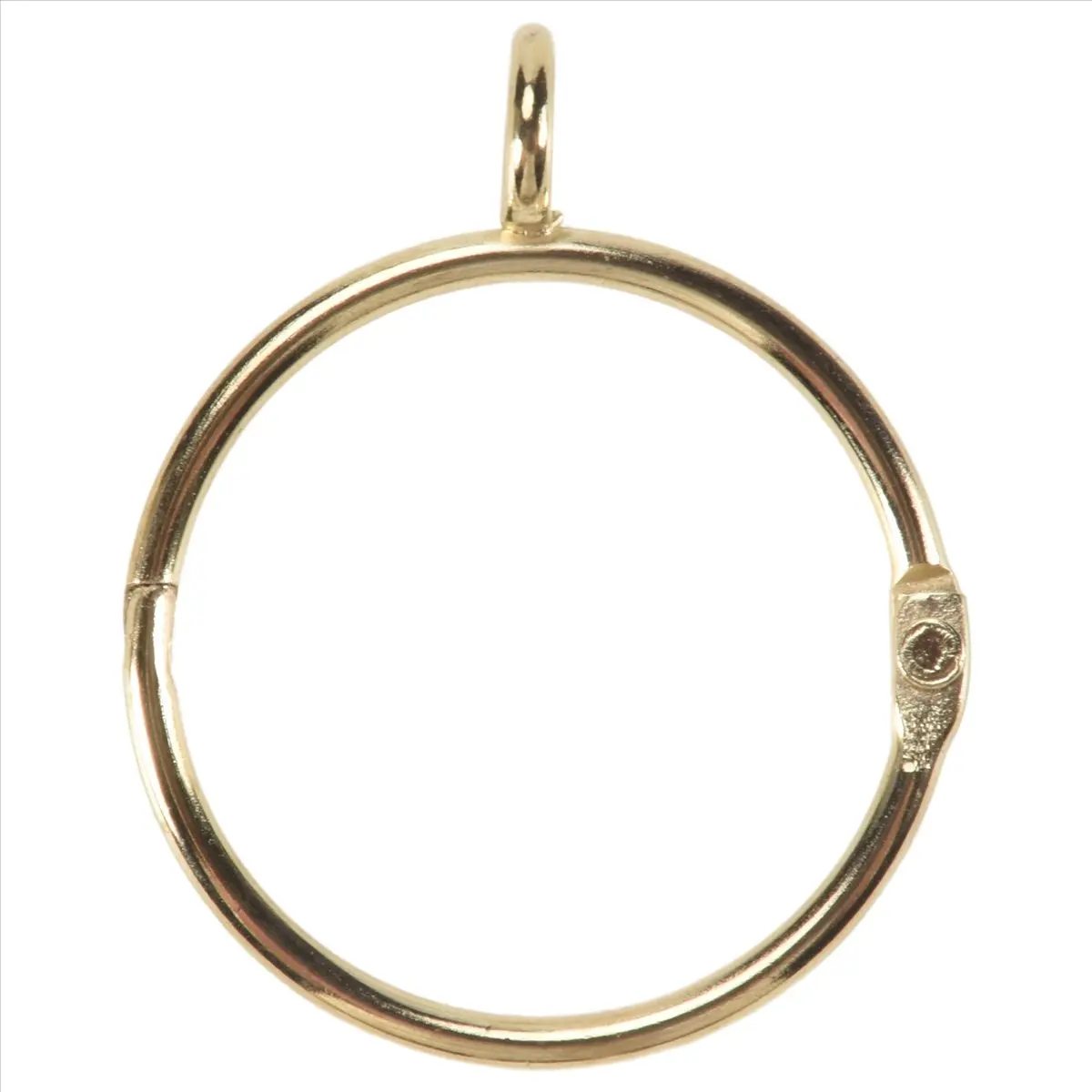 A79I 20 шт. открывающиеся золотые кольца для штор, открывающиеся и закрывающиеся металлические нержавеющие петли для драпировок с петелькой для крючков (1,5 дюйма)