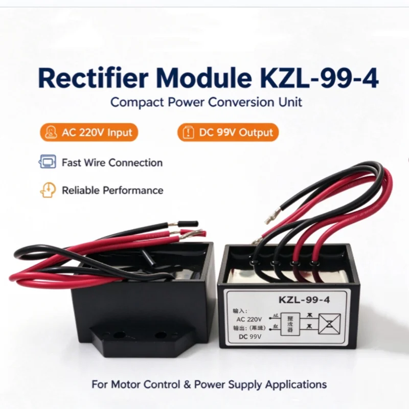 KZL RYK Motor Slow Retarder Fast Brake Braking Rectifier ZLKS-99170-4 Power Supply 220/380V for Industrial Machinery