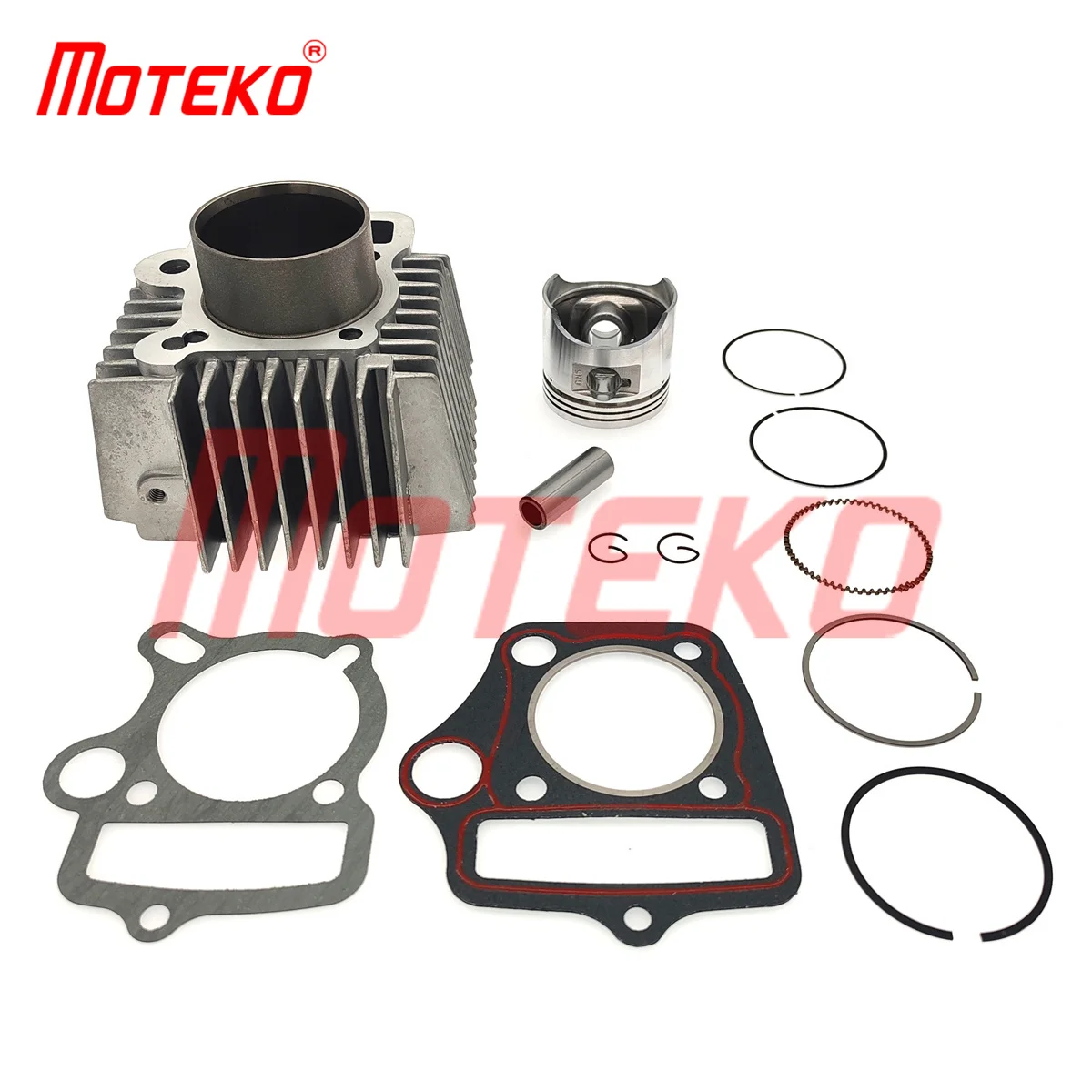 

BX19080051 CD100 C100 POP100 50MM CYLINDER AND PISTON KIT WITH 13MM PIN 4T 100CC ENGINE PARTS FOR CUBS ATV CROSS DIRT BIKE