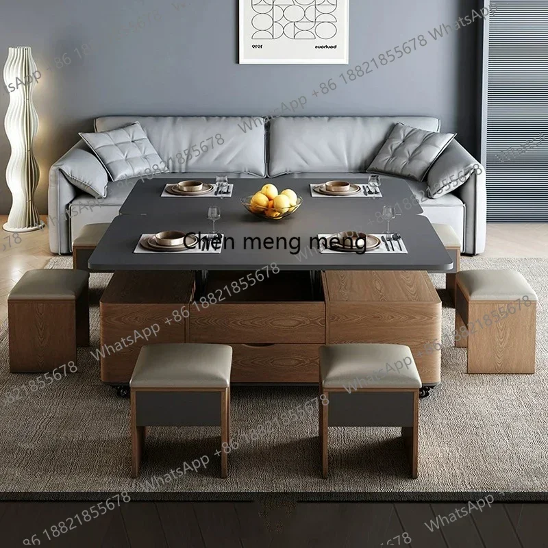 

Multifunctional European Coffee Table Elevator Unique Modern Coffee Table Luxury Nordic Storage Muebles De Sala Home Furniture