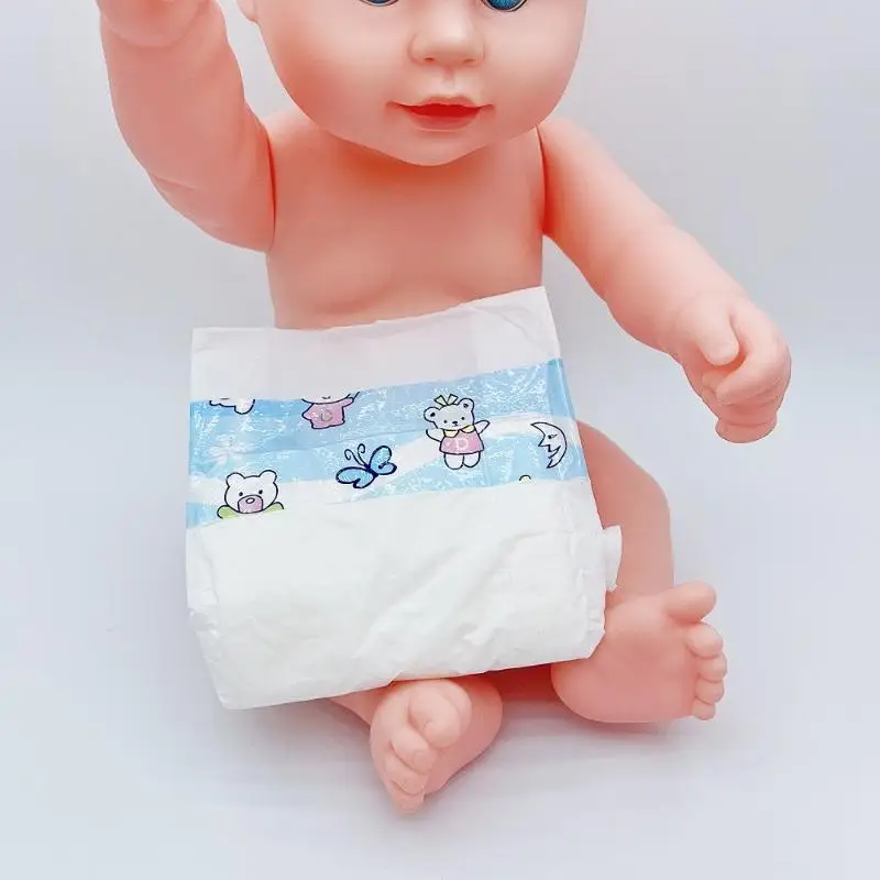 10Pcs 20Pcs Mini Pretend Baby Diapers For Dolls Role Play House Early Childhood Learning Accessory
