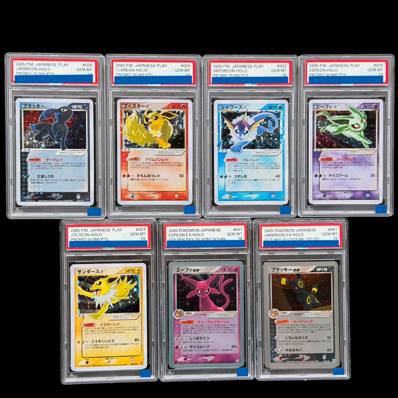 7 Style Diy 2005 Pokemon Japanese Play Promo #026 Umbreon-Holo Jolteon Flareon Espeon Promo-70,000 Pts Grade 10 Collection Card