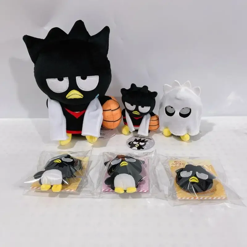 

Badbadtz-Maru Penguin Doll Pendant Original Plush Keychain Hair Band Brooch Cute To Send Sanrio Anime Toys for Girlfriend Gift
