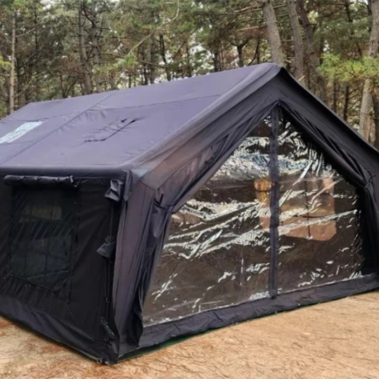 Luxury Style Large Portable Inflatable Tent Inflatable Camping Outdoor Oxford Waterproof UV Protection