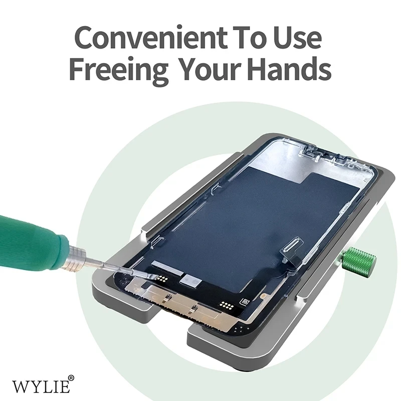 WYLIE WL-133H Mobile Phone Repair Clamp Aluminum Alloy Adjustable Fixture For LCD Screen Motherboard Battery Camera Repair