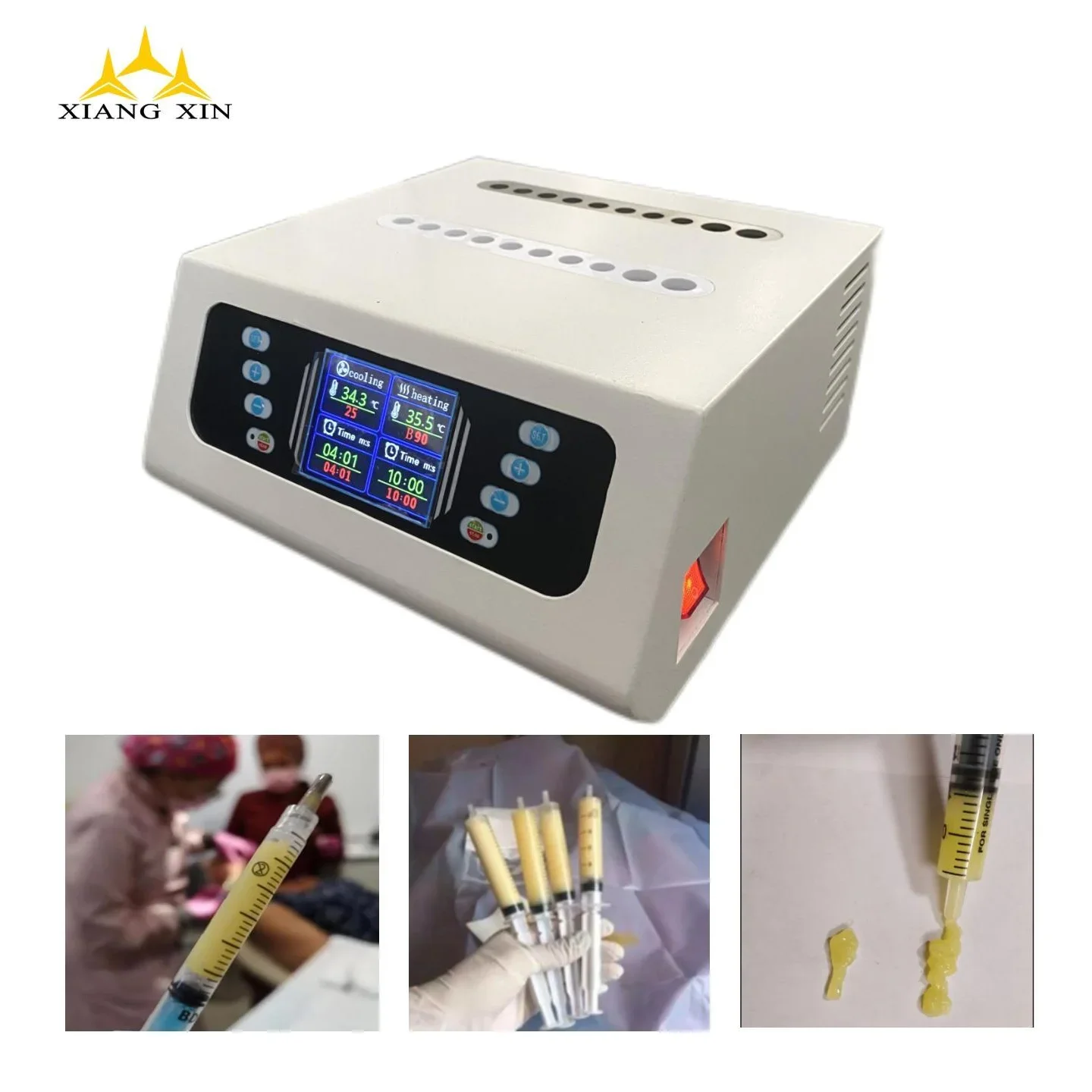 LCD Independent control for cooling and heating PPP (Plasma )gel Maker machine