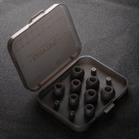 Whizzer EASYTIPS SS20 Silicone In-ear Eartips XS/S/M/L 4 Pairs in 1 Box  Balanced Three-band Frequency, Expanded Soundstage