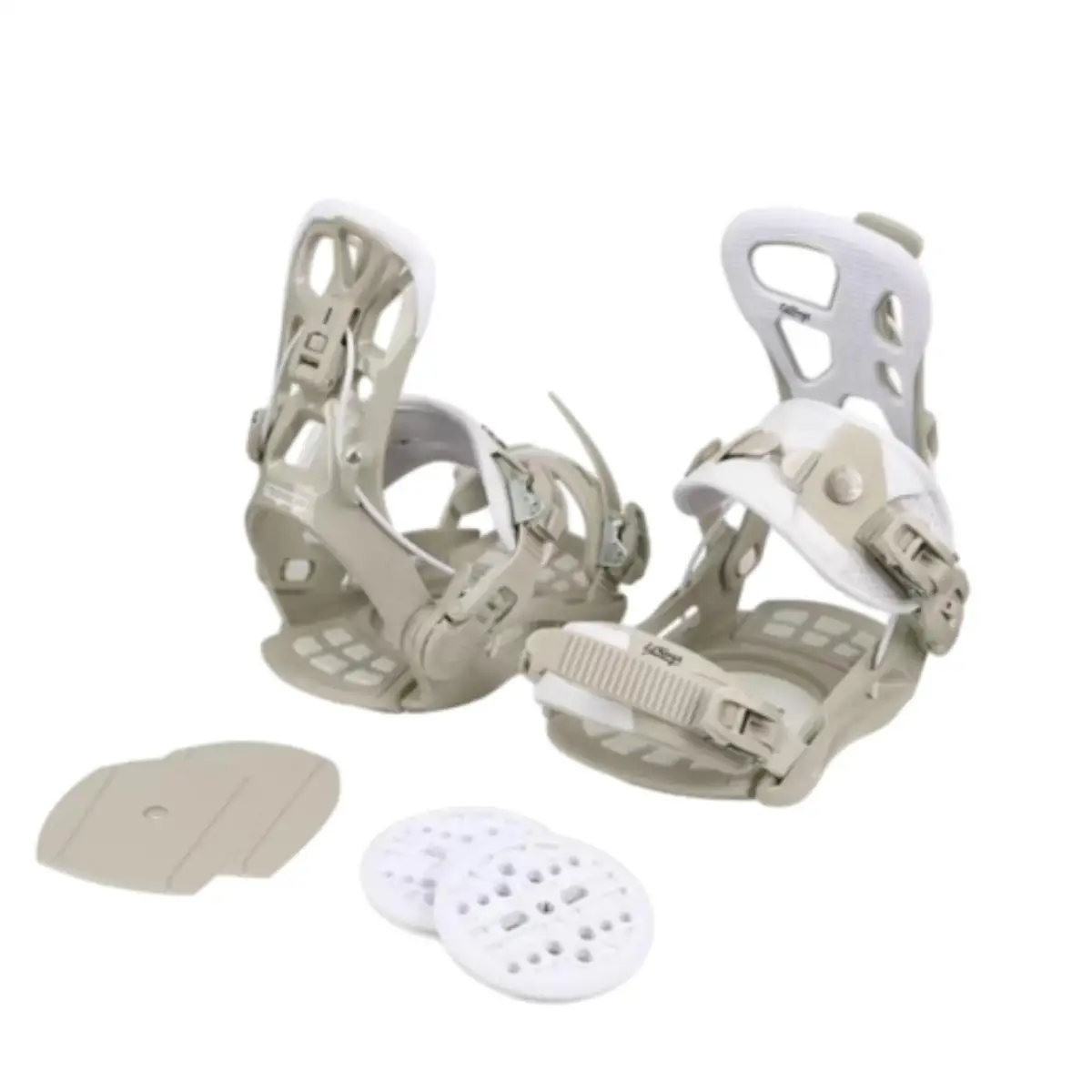 ربطات LILKINGS على الجليد L1 |   تصميم سهل الخطوات، قاعدة EVA ممتصة للصدمات، أشرطة جلدية، مثالية للمبتدئين والمتشابرين