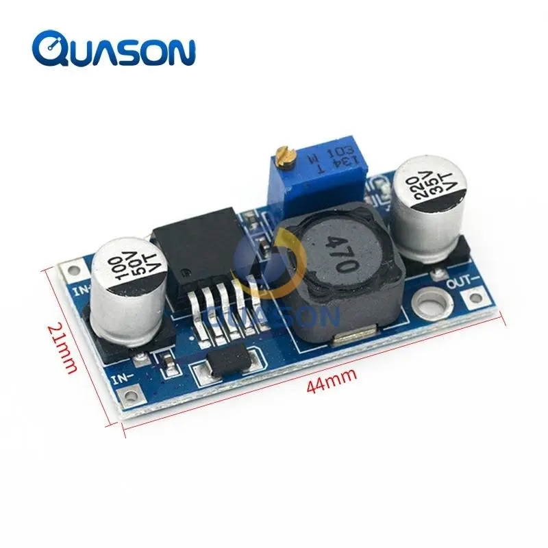 5pcs/lot Ultra-small LM2596 power supply module DC / DC BUCK 3A adjustable buck module regulator ultra LM2596S