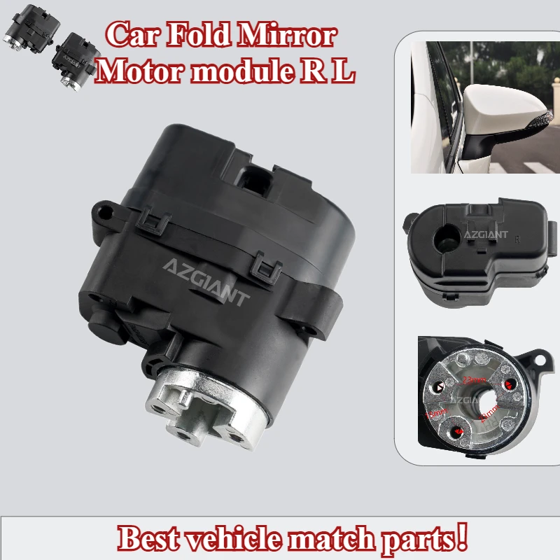 

AZGIANT For Mitsubishi Outlander(USA) ASX RVR MK2 2010-2013 Sport (USA)2011-2015 OEM R L Car Fold Mirror Motor module