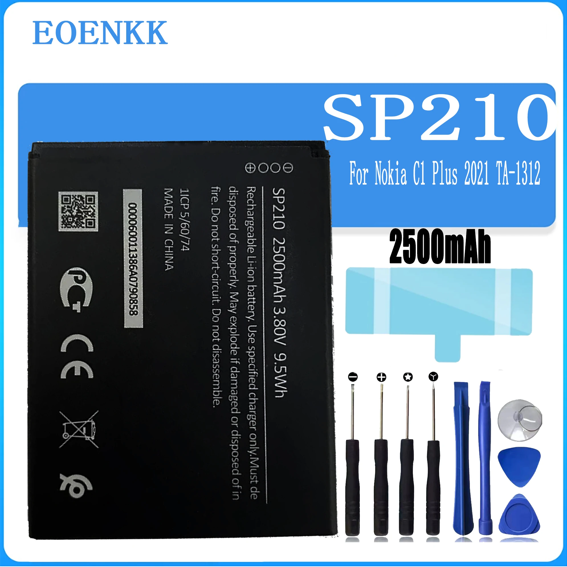 SP210 BATTERY For Nokia NK C1 Plus 2021 TA-1312 NK C1+ C1P Original Quality Mobile phone Batteries Bateria