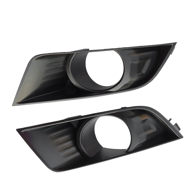 1 Pair Front Bumper Fog Light Frame Turning Signal Lamp Cover Daytime Running Light Cover for Ford Ranger Pickup 2015