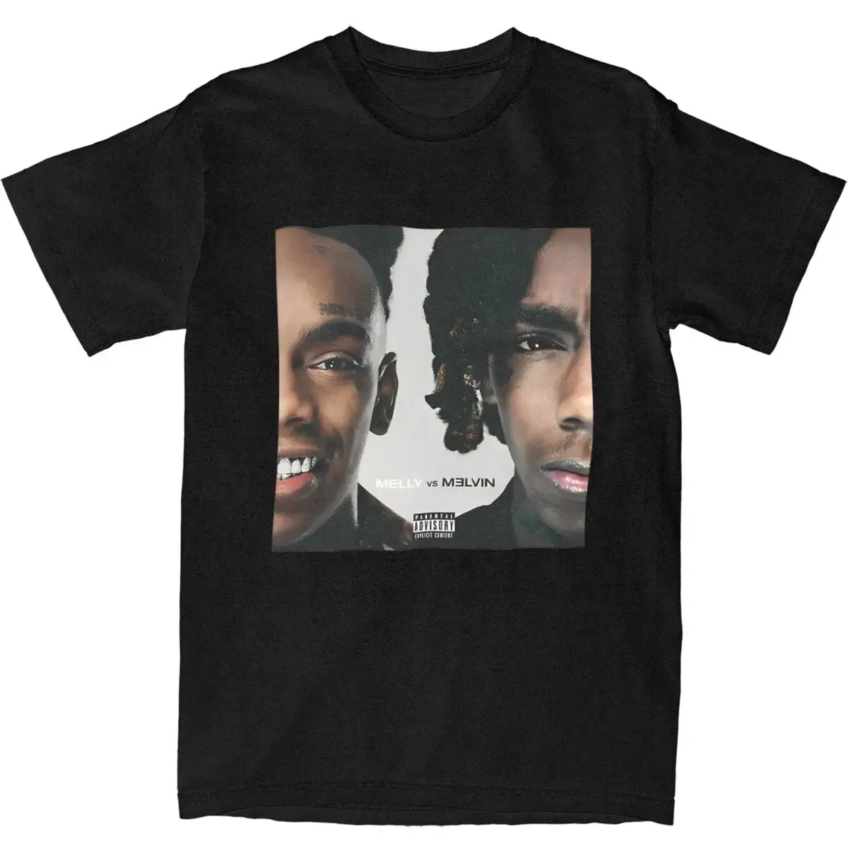 Ynw ميلي روك طباعة الرجال موضة تي شيرت الصيف الشارع الهيب هوب 100% القطن تي شيرت عادية تنفس س الرقبة قصيرة الأكمام