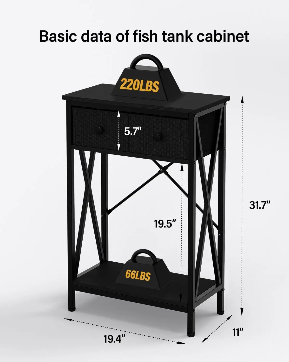 

Подставка для аквариума 10 галлонов: прочная подставка для аквариума с местом для хранения аксессуаров — металлический стол для аквариума — прямые продажи с фабрики
