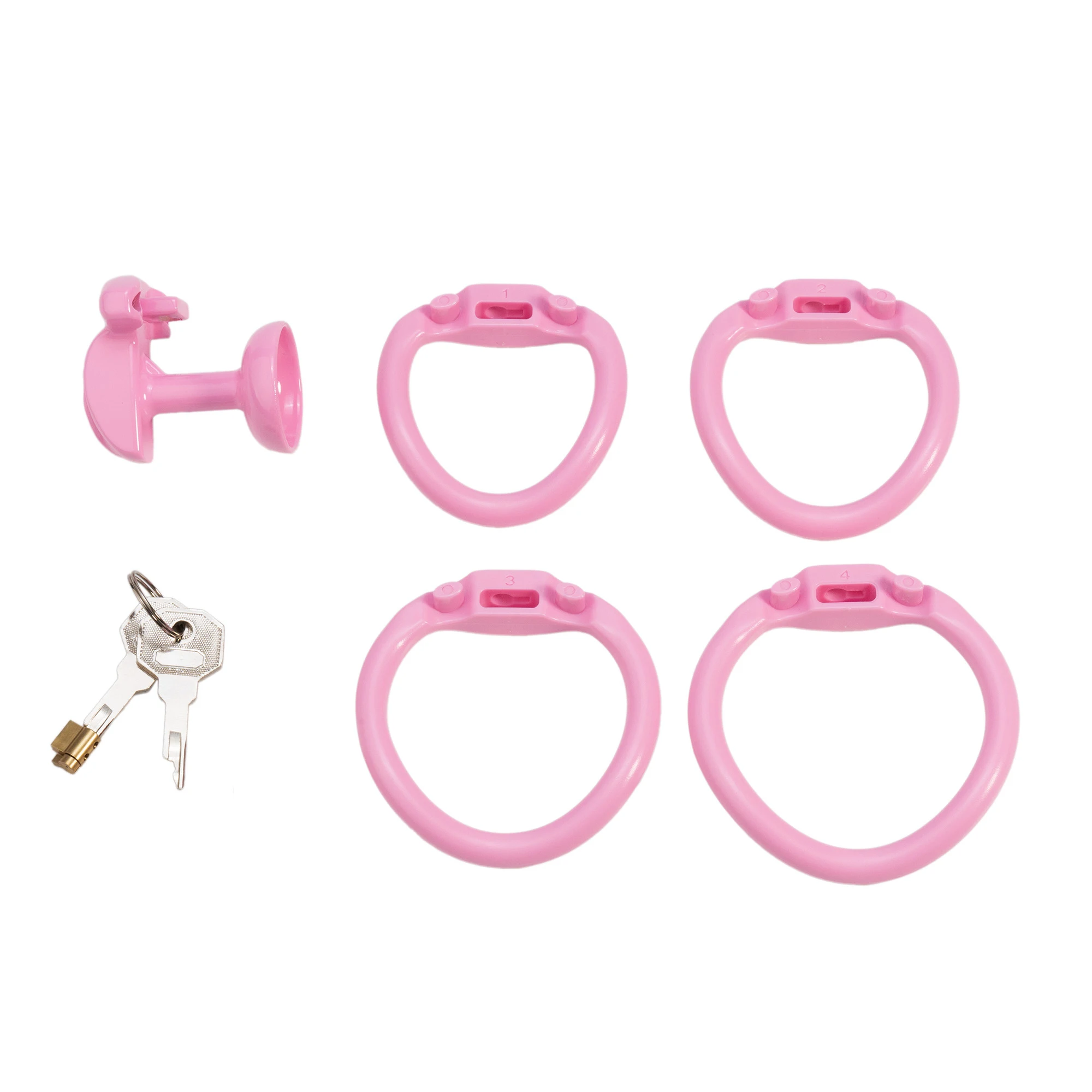 Negative Lock for Male Cross-Dressers, Negative 1, Negative 4 Chastity Device - view 6