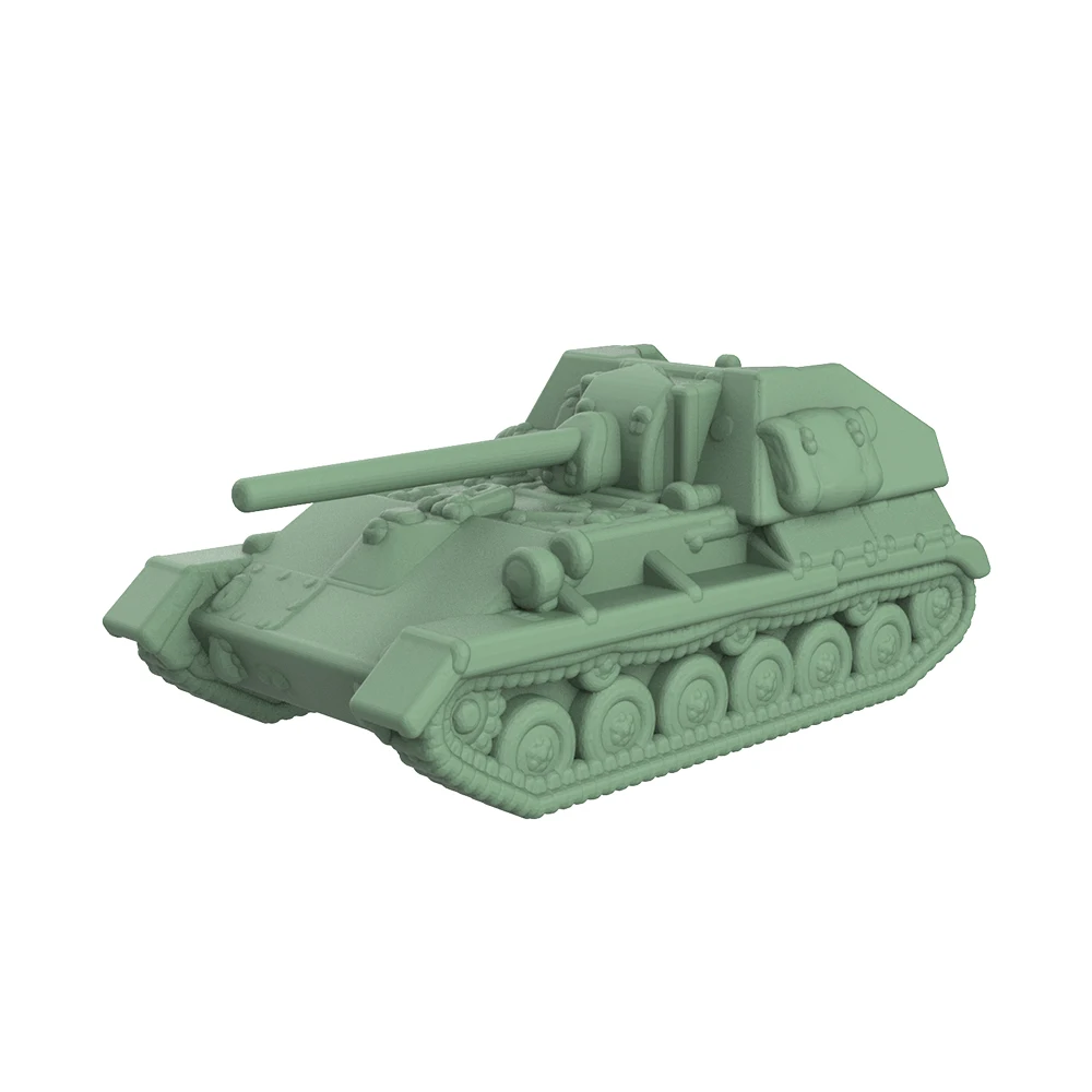 SSMODEL SS612 1/350 1/700 Military Model Kit Soviet SU-76M 85mm D-5S Tank Destroyer Miniature Static Model War Games