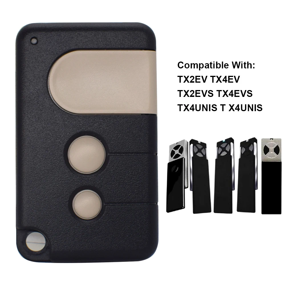 Garage Remote Control Compatible With TX2EV TX4EV  TX2EVS TX4EVS TX4UNIS 94335E 84335EML 4335E 4330E C945 C943 E945M E940 433MHz