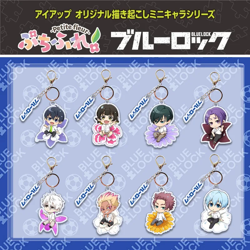 

6cm Anime Blue Lock Y Line Acrylic Stand Jellyfish Over. Shake Rin Statue Ryusei Shidou Dolls Seishiro Nagi Figur Isagi Decor