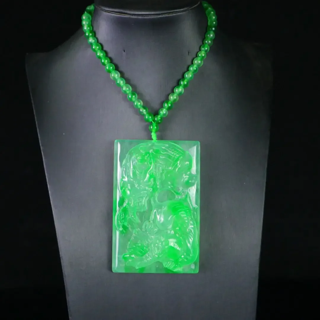 

Изысканные ювелирные изделия марки Perfect High Ice Seiko с гравировкой Longhu, бесплатная цепочка и бесплатная коробка.