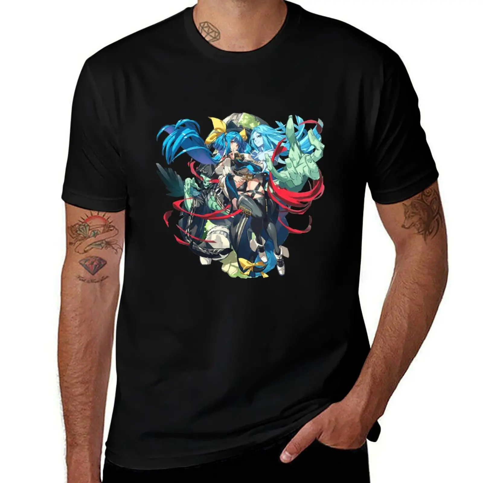 Dizzy Guilty Gear T-Shirt street wear plus size tops graphic tee shirt oversizeds mens white t shirts