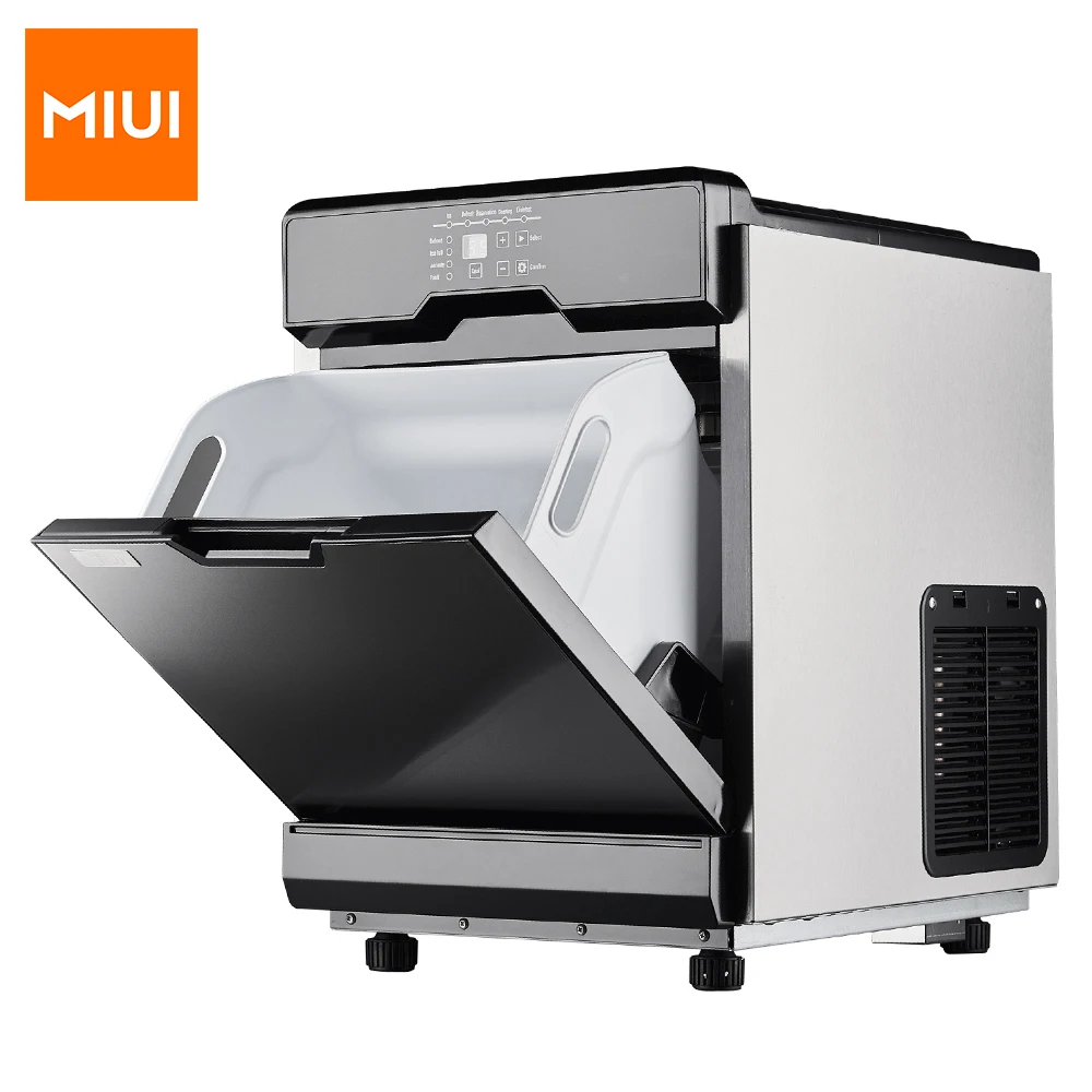 MIUI-máquina eléctrica de fabricación de cubitos de hielo, fabricante Industrial, comercial, exclusivo, entrega rápida, 495W