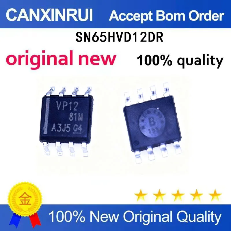 (5-100 Pieces) Brand new original SN65HVD12DR VP12 SOP-8 spot chip IC