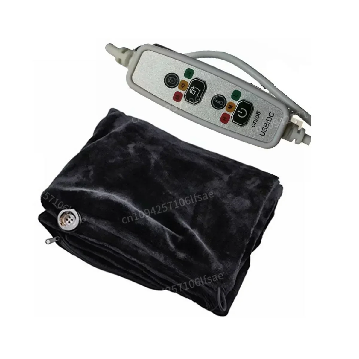 3 Gear 45x80CM Winter Warming Neck Shoulder Adjustment USB Electric Heated Blankets Shawl Far-infrared Heating Warmer Pad