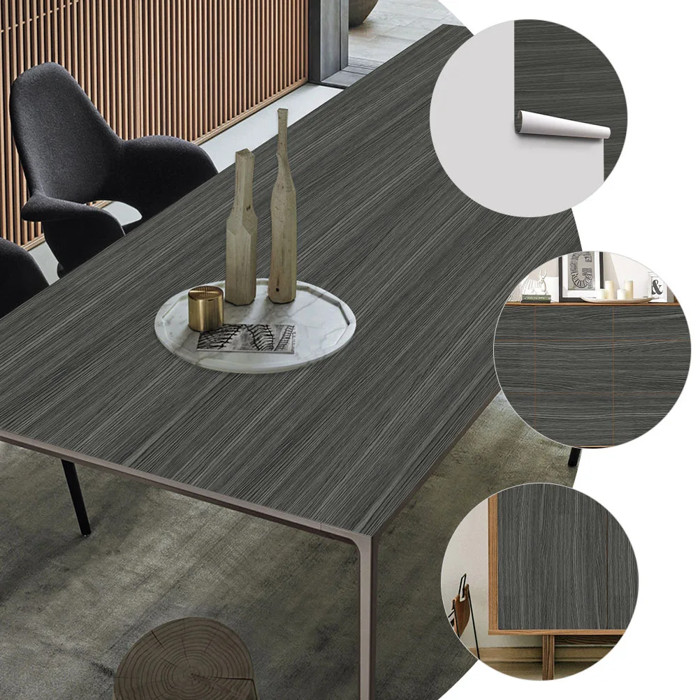 ملصق أرضيات PVC مقاوم للماء، ألواح قابلة للتقشير واللصق، تصميم من الحبوب الخشبية، سهل القطع لغرفة المعيشة وغرفة النوم 120 × 90 سم #1