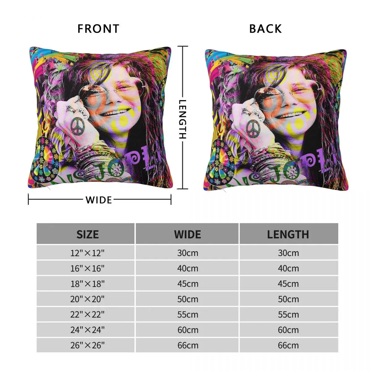 Aretha Franklin Queen Of Soul Square Pillowcase Polyester Linen Velvet Creative Zip Decor Bed Cushion Cover 18