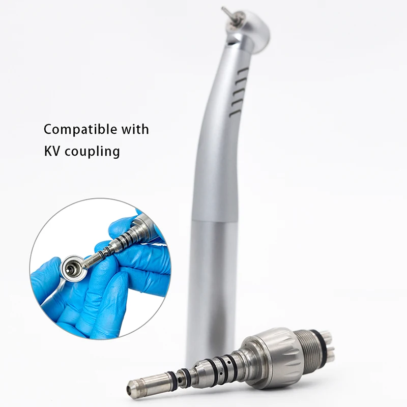 

Factory Direct 9000L-KL High Quality Den tal Handpiece Stainless Steel Ceramic Bearing Customized Den tal High Speed Handpiece