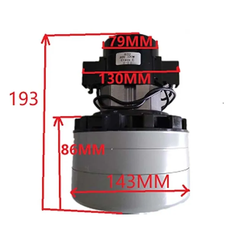 220 فولت/24 فولت/36 فولت/48 فولت 1200 واط/600 واط/400 واط ل AMETEK فيليبس ميديا هاير روينتا محرك المكنسة الكهربائية غسالة شفط المحرك