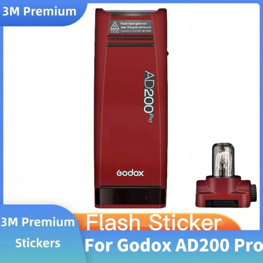 

AD200 PRO Decal Skin Vinyl Wrap Film Pocket Flash Protective Sticker Protector Coat For Godox AD200PRO AD200-PRO