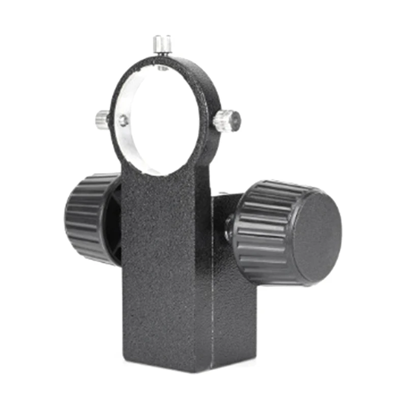 

1 PCS Horizontal Microscope Adjustment Bracket XY Horizontal Adjustment Stage Focusing Mechanism Components Black Aluminum Alloy