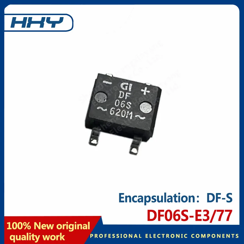 10PCS DF06S-E3/77 rectifier bridge Reactor 1A 600V package DF-S