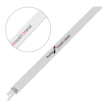 HCS S122VF 300mm 11.8In pistonlu testere bıçağı ahşap Metal kesme ağaç İşleme için etkili esnek ahşap Metal budama testere