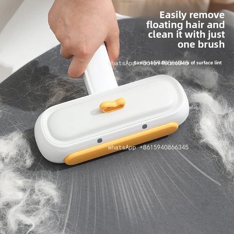 Pet hair remover, cat and dog sticky hair cleaning brush, bed carpet hair removal artifact