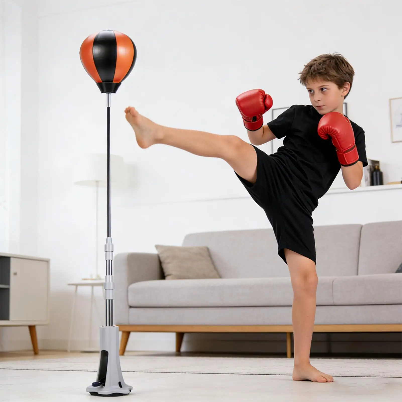 

Speed Bags For Boxing Suction Cup Punching Training Tool Stress Relief Boxing Bag For Home Gym Office Fitness Backyard Exercise