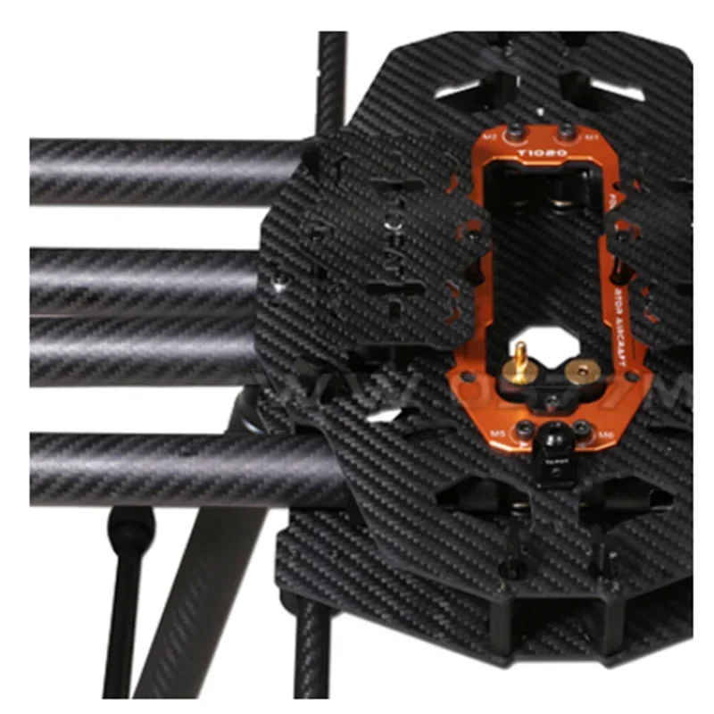 

2026 Аэрофотосъемка 25 мм Углеродное волокно для защиты растений U-AV TL18T00 Комплект рамок для октокоптера 1270 мм для RC FPV Dr-one