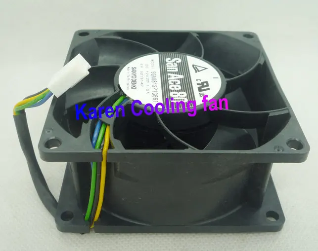 8 cm 8038 12 V 1,2 A 9GA0812P1G661 4-Draht-Lüfter