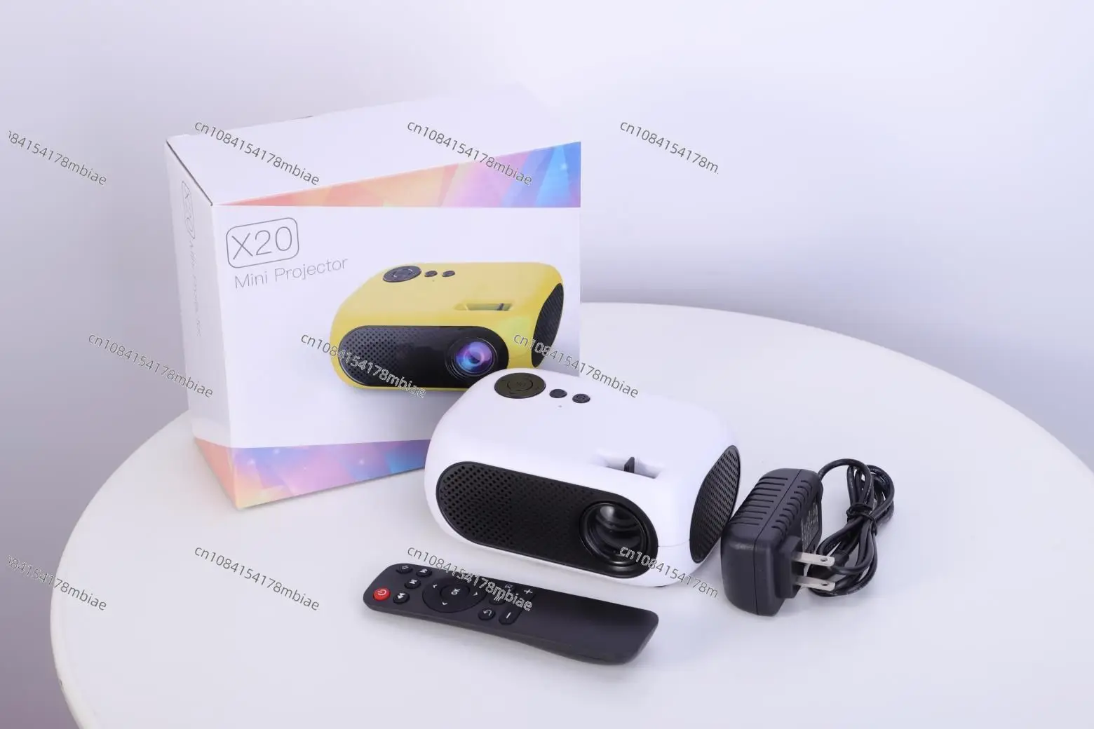 M24 Yg300 Projector Household Cross-border Projector Wifi Mobile Phone with The Same Screen