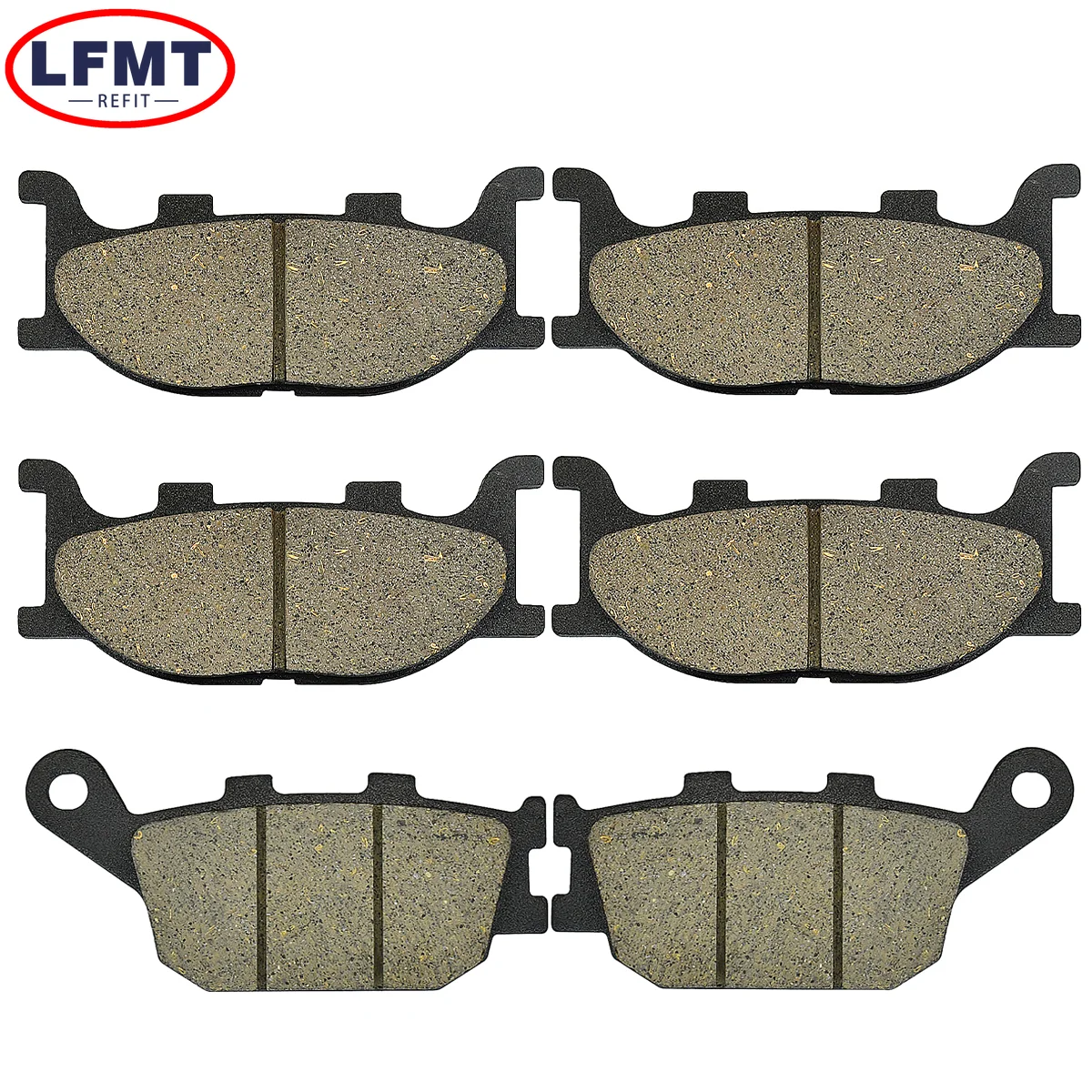 Motorcycle Front Rear Brake Pads For Yamaha XJ6-N XJ6-F XJ6-S XJ6-SP Diversion 600 2013-2015 FZ6 FZ600 Fazer Naked NS 2004-2007