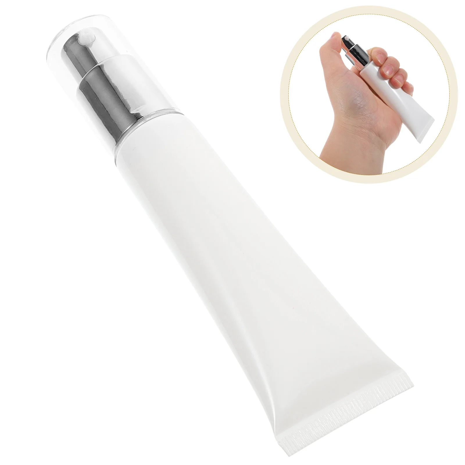 

Многоразовый флакон-тюбик с помпой для путешествий, дозатор для лосьона, многоразовые флаконы для косметики