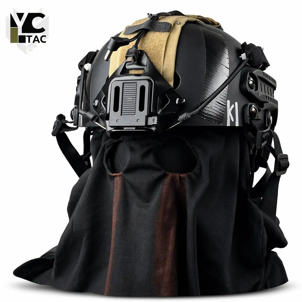 YCTAC Ghost König Tactical Helmet Mask Set Call of Duty Cosplay Full Face Gear for Airsoft Shooting Game