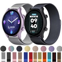 For Zeblaze Btalk 3 Plus Smartwatch Magnetic Strap For Zeblaze GTS 3 GTS 3 Pro/Btalk 3 Pro/Vibe 7 7Pro 7Lite 22mm Milanese Loop
