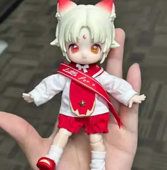 

Коллекционная кукла Nagi Exchange Student второго поколения 12pt BJD шарнирная шарнирная игрушка с подвеской в виде летучей мыши модная слепая коробка подарок на день рождения