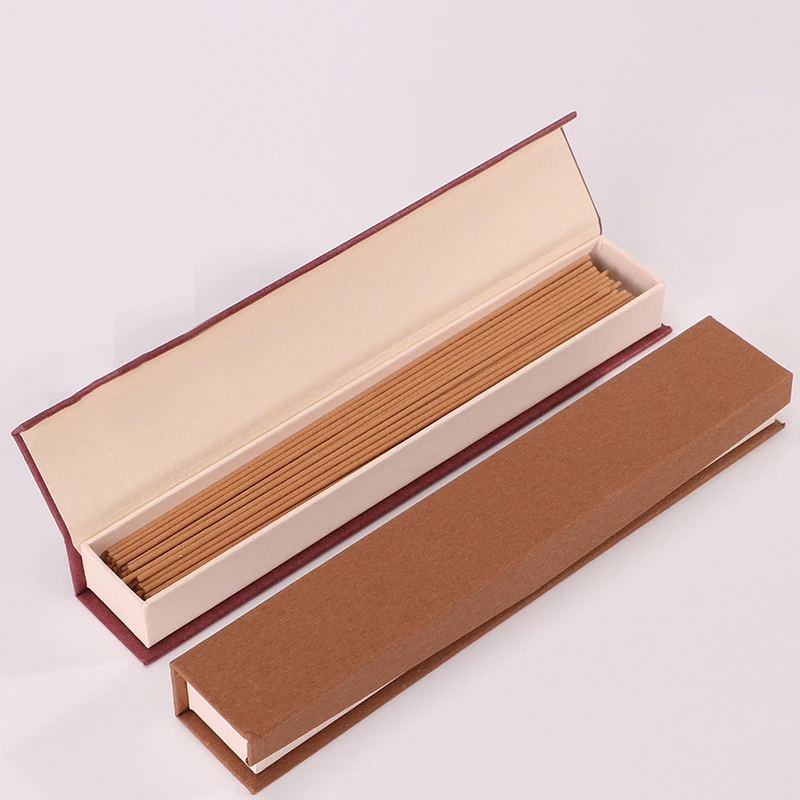 10 Piece Luxury Clamshell Paper Box To Store Pencil Thread Incense Packaging Gift Box Kraft Paper Rectangular Incense Box