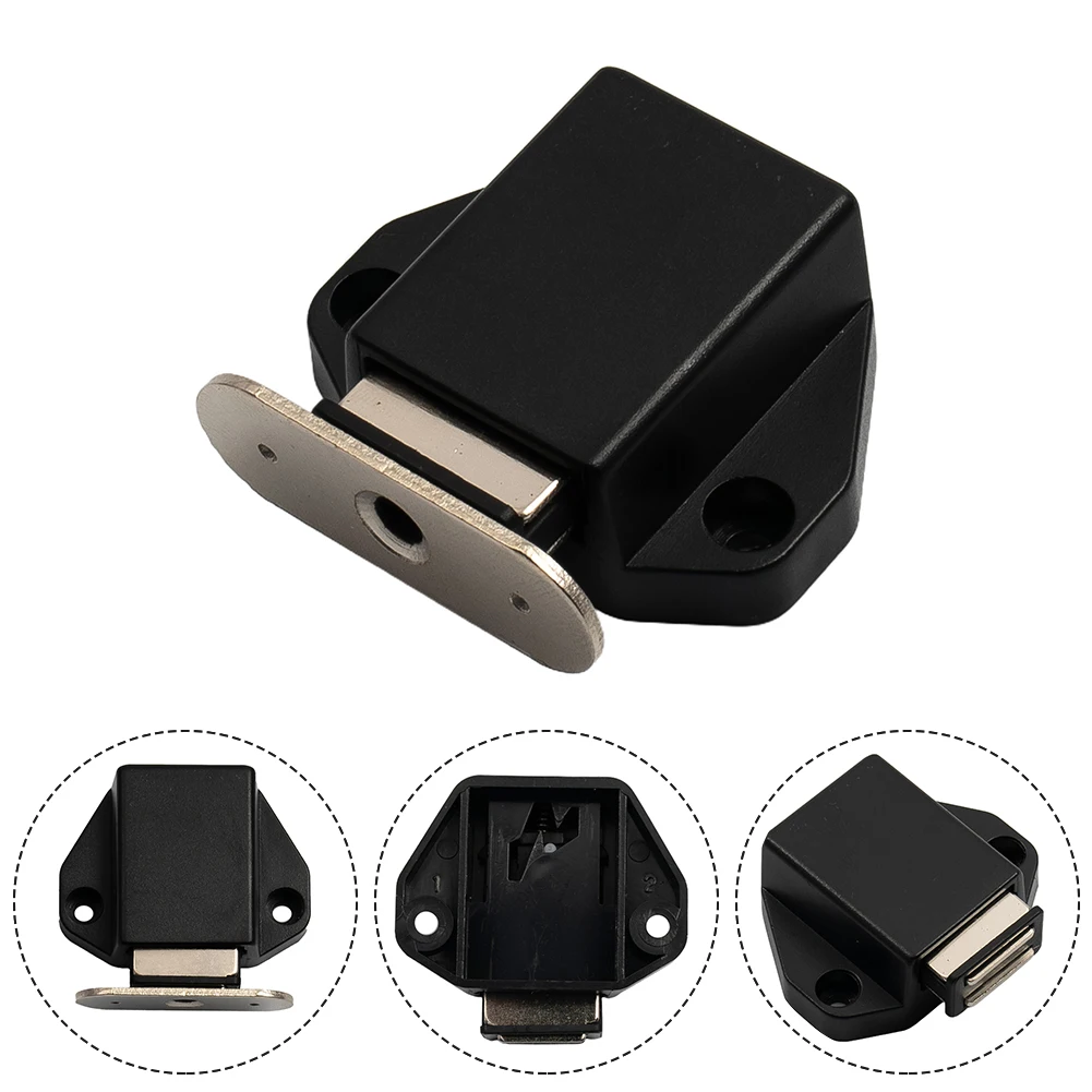 For Bookcase Double/Single Open Cabinet Catches Closet Door Catches Stopper Magnetic Push Damper Buffer Spring Catches Hinges