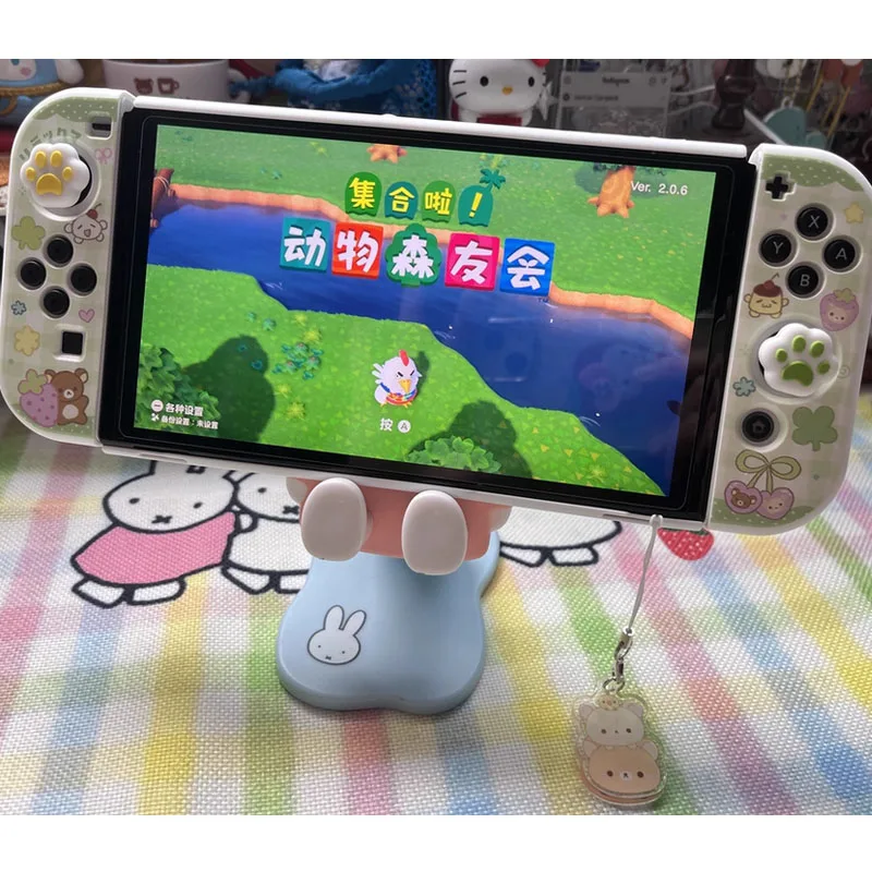 التصميم الأصلي الجديد Rilakkuma لطيف التبديل واقية قذيفة Switch2 قذيفة Oled لينة قذيفة Ns شقيقة لايت واقية قذيفة الهدايا